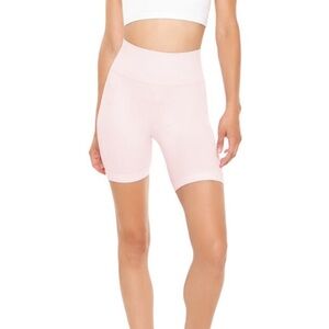 Pink Active Seamless Biker Shorts L